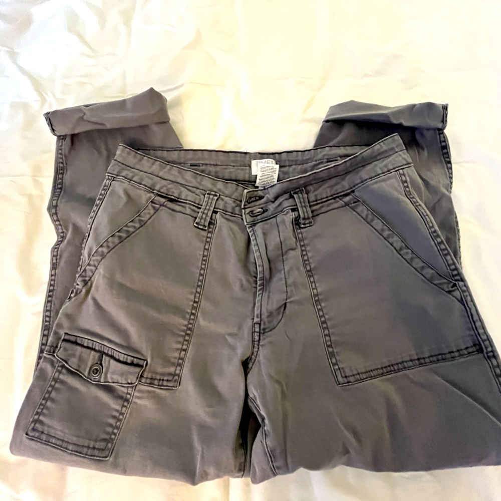Women’s size 12.  Baggy cargo pants